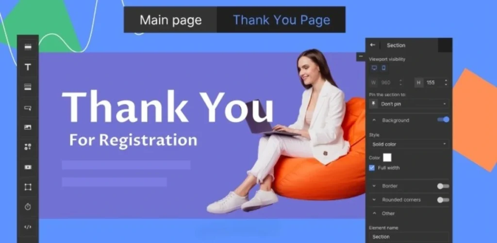 thank you page là gì, giúp người xem hiểu đây là trang cảm ơn xuất hiện sau khi khách hoàn tất một hành động.