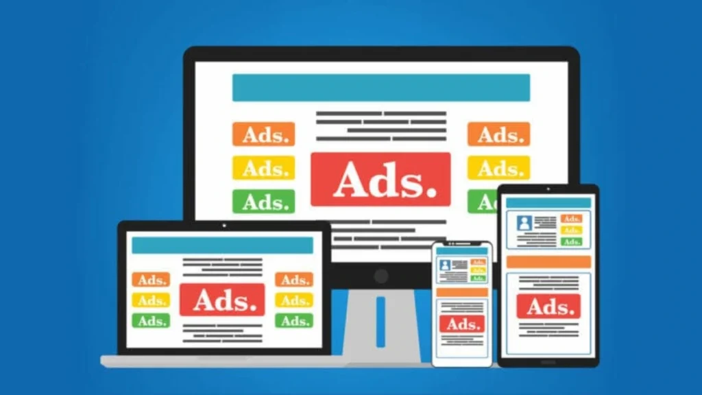 Các loại ads phổ biến hiện nay gồm Google Ads, Facebook Ads, Native Ads và Display Ads